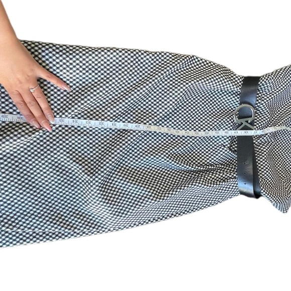 Calvin Klein Dress, Business Casual Black & white, with Belt. - Picture 5 of 8